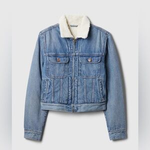 GAP Sherpa Lined Denim Jacket